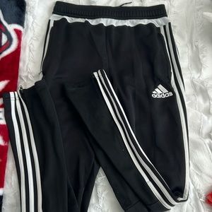 Adidas 3 stripe sweatpants